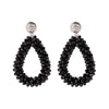 Water Drop Earrings for Women Faceted Beads Handmade Crystal Earring Big Earrings Long Earrings vintage - Image 7