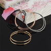 1 Pair Big Circle Large Hoop Earrings Fake Spring Clip On Nose Ring Hoop Lip Ring Helix Ring Hoop Fake Ear Ring Accessories - Image 3