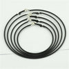 Large Circle Clip-On Earrings with Metallic Finish - Image 35
