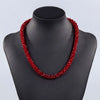 Beads Handmade Necklace Threading Faceted Crystal Short Necklace for Lady Women Gift Choker Statement Multicolor - Image 10