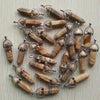 24pcs/lot Good Quality Assorted Stone Mixed Pillar Charms Chakra Pendants for Necklaces Making - Image 30
