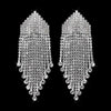 Silver Color Crystal Long Wedding Drop Earrings for Women Rhinestones Tassels Dangle Earrings Brides Gifts Party Jewelry - Image 28