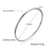 Classic Elegant Thin Bangle for Girls Kids Women, Cuff Bracelets Temperament Stainless Steel Child Chic Simple Ornaments - Image 4