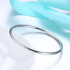 Classic Elegant Thin Bangle for Girls Kids Women, Cuff Bracelets Temperament Stainless Steel Child Chic Simple Ornaments - Image 6