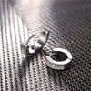 1 Pair Stainless Steel Ear Circle For Men Women Inlaid Rhinestone Crystal Anti-allergic Ear Buckle Earrings Ear Jewelry - Image 4