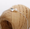 Silver Color Sweet Bud Leaf Simulated Pearl Necklace+Earrings+Bracelet For Women Jewelry Sets Korean Jewelry - Image 5