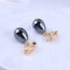 High Light Spring Colour Resin Waterdrop Clip on Earrings for Women Girl Party Without Pierced Favorite Jewelry - Image 5