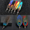 Tailor Smith Feather Brooch Lapel Pin Handmade Men Women Novelty Brooches Lapel Pins Dress Suit Accessory Gift - Image 1