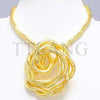 Flexible Twisted Iron Necklace in Multiple Colors - Image 27