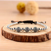 Braided Macrame Bracelets Men 8mm Micro Pave Black CZ Disco Balls Beads Charm Yoga Bracelet Jewelry Gift - Image 4