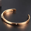 3 Colors Open Adjustable Cuff Bracelets for Women Roman Numerals With CZ Design Women Bangles Jewelry - Image 5