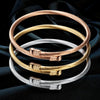 3-Color Glossy Beads Bracelet Stainless Steel Bracelets for Women Simple Personality Clothing Accessories Jewelry - Image 6