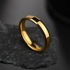 4mm Simple Smooth Women Rings Black Stainless Steel Men Rings Birthday Gifts - Image 6