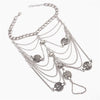 Summer Sexy Silver Color Tassel Anklet for women Coin Pendant Chain Ankle Bracelet Foot Jewelry - Image 5