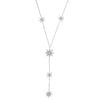 Sparking Sexy Star Charm Y Shape Long Necklace For Women Gold Color Plated Lariat Tiny Chain Wedding Jewelry - Image 4
