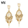 Crystal Earring for Woman Classic Drop Earrings Round Rhinestone Earrings Jewelry - Image 9