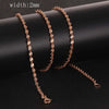 Twist-Link Chain Necklace in Multiple Widths and Lengths - Image 23