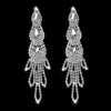 Silver Color Crystal Long Wedding Drop Earrings for Women Rhinestones Tassels Dangle Earrings Brides Gifts Party Jewelry - Image 32