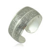 Vintage Cuff Bracelet Tibetan Silver Plated Carved Flower Geometric Animal Opening Bangle Adjustable Indian Jewelry Women Gifts - Image 14