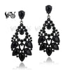 Hyperbole Crystal Classic Hollow out design Drop Earrings for Women Gift - Image 8