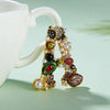 Enamel Pearl Rhinestone Letter Initials Brooches For Women Pins Metal Wedding Party Lady Jewelry Dress Suit Coat Gifts - Image 4