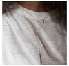 Korean Style Women Gold Color Stainless Steel Necklace Layered Necklace Jewelry - Image 12