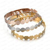 Nextvance Jesus Round Amulet Bangle Stainless Steel Saint Benedict Bracelets Bangles For Female Male Jewelry Bileklik - Image 3