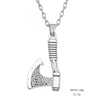 Slavic Axe Pendant Necklace Amulet Celtics Knot Nordic Valknut Rope Necklaces For Men Vintage Punk Jewelry Gifts - Image 7