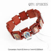 1PCS 3colors Saints Religion Rosary Wooden Bracelets Wooden Jesus Bracelet Wooden Rosary Religious Jewelry For Women Gif - Image 7