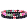 Multi-Color Beaded Bracelet with Layered Stretch Design - Image 46