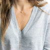 Korean Style Women Gold Color Stainless Steel Necklace Layered Necklace Jewelry - Image 4