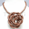 Flexible Twisted Iron Necklace in Multiple Colors - Image 29