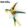 Enamel Flying Swallow Brooch Pins For Women Animal Bird Broche Jewelry Gift - Image 8