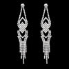 Silver Color Crystal Long Wedding Drop Earrings for Women Rhinestones Tassels Dangle Earrings Brides Gifts Party Jewelry - Image 17