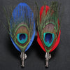 Tailor Smith Feather Brooch Lapel Pin Handmade Men Women Novelty Brooches Lapel Pins Dress Suit Accessory Gift - Image 3