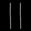 Silver Color Crystal Long Wedding Drop Earrings for Women Rhinestones Tassels Dangle Earrings Brides Gifts Party Jewelry - Image 13