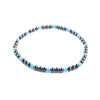 Magnetic Hematite Round Beads Beaded Anklet 4MM Strechy Anklet with Cat Eye Stone Handmade Jewelry -care - Image 8