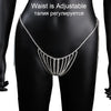 StoneFans Rhinestone Shiny Sexy Jewelry for Women Panties Thong Sweet Christmas Gift Waist body Chain Jewelry Crystal Bikini