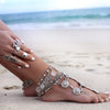 Summer Style Vintage Bohemian Metal Tassel Anklet Charm Coin Ankle Bracelet For Women Jewelry - Image 3