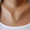 Minimalist Pendant Women's Necklaces Cross Leaf Silver Color Knot Design Female Neck Jewelry Infinity Multilayers Collares - Image 19