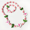25 styles Cute Animal Flower Cartoon Flower Children's sweater necklace bracelet for children gift - Image 12