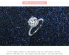 Modian Classic 100% Real 925 Sterling Silver Ten Hearts Zircon Luxury Ring Wedding Rings Engagement Jewelry For Women