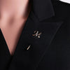 Letter Rhinestone Word Letter Pins Brooches For Women Butterfly Zircon Long Needle Brooch Clothing Jewelry Gift - Image 3
