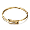 3-Color Glossy Beads Bracelet Stainless Steel Bracelets for Women Simple Personality Clothing Accessories Jewelry - Image 5