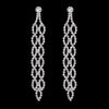 Silver Color Crystal Long Wedding Drop Earrings for Women Rhinestones Tassels Dangle Earrings Brides Gifts Party Jewelry - Image 24