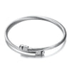 3-Color Glossy Beads Bracelet Stainless Steel Bracelets for Women Simple Personality Clothing Accessories Jewelry - Image 4