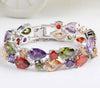 Mona Lisa Multicolor Cubic Zircon Bracelets Bangles Wedding Bracelets for Women Crystal Jewelry - Image 9