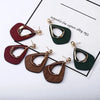 Bohemia Earrings Statement Jewelry Exaggerated Ethnic Hollow Out Geometric Drop Earrings For Women Boho Style - Image 5