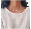 Tiny Heart Pendant Choker Necklace in Gold-Tone or Silver-Tone - Image 10