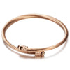 3-Color Glossy Beads Bracelet Stainless Steel Bracelets for Women Simple Personality Clothing Accessories Jewelry - Image 9